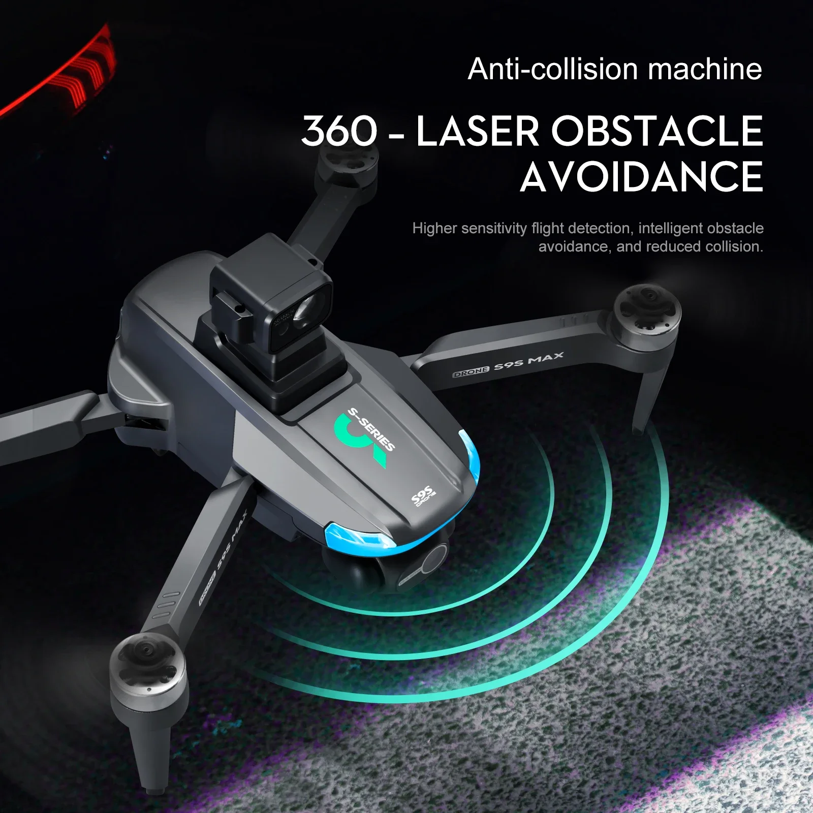 NIEUWE S9S MAX MINI Drone 4K 2 - Drone Gimbal Brushless recensie en prijs