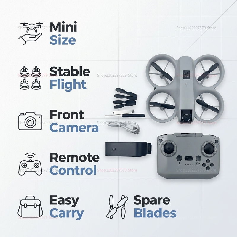 Mini Drone met 8K HD Camera FP - Drone Gimbal Brushless recensie en prijs