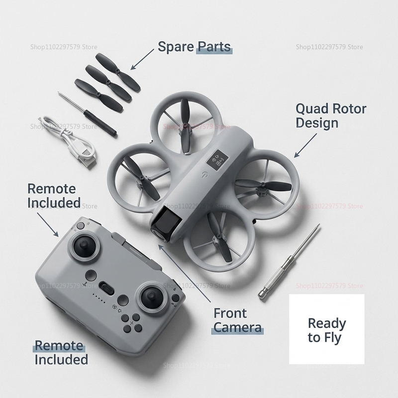 Mini Drone met 8K HD Camera FP - Drone Gimbal Brushless recensie en prijs