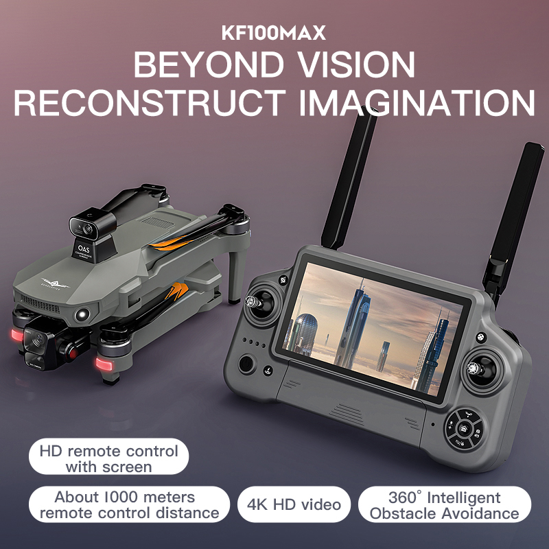 KF100 MAX GPS Drone 4K Camera  - Drone Gimbal Brushless recensie en prijs