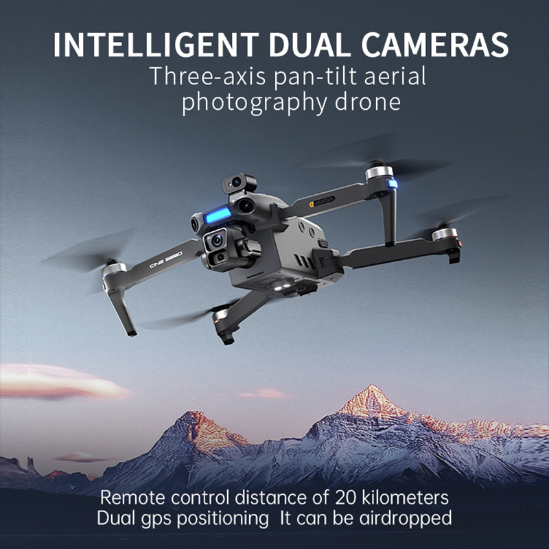 2026 Nieuwe 8K Dual Camera Dro - Drone Gimbal Mount recensie en prijs