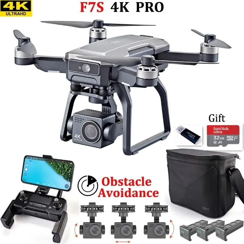 SJRC F7s 4K PRO Drone 4K obsce - Drone Gimbal Brushless recensie en prijs