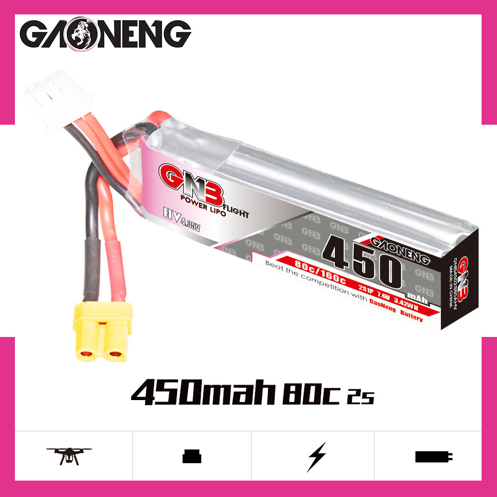 GNB LiPo Batterij HV 2S 7.6V 4 - Drone Gimbal Controller recensie en prijs